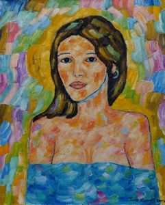 2003 - Blue - 60cm x 75cm